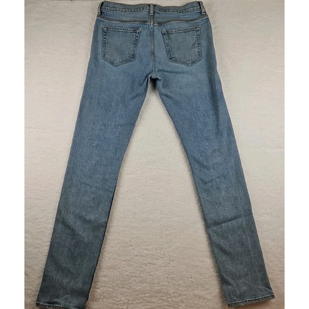 BLDWN Baldwin Light Wash Faded Streetwear Lucca Modern Skinny Leg Jeans Sz 32x34 - Picture 9 of 11